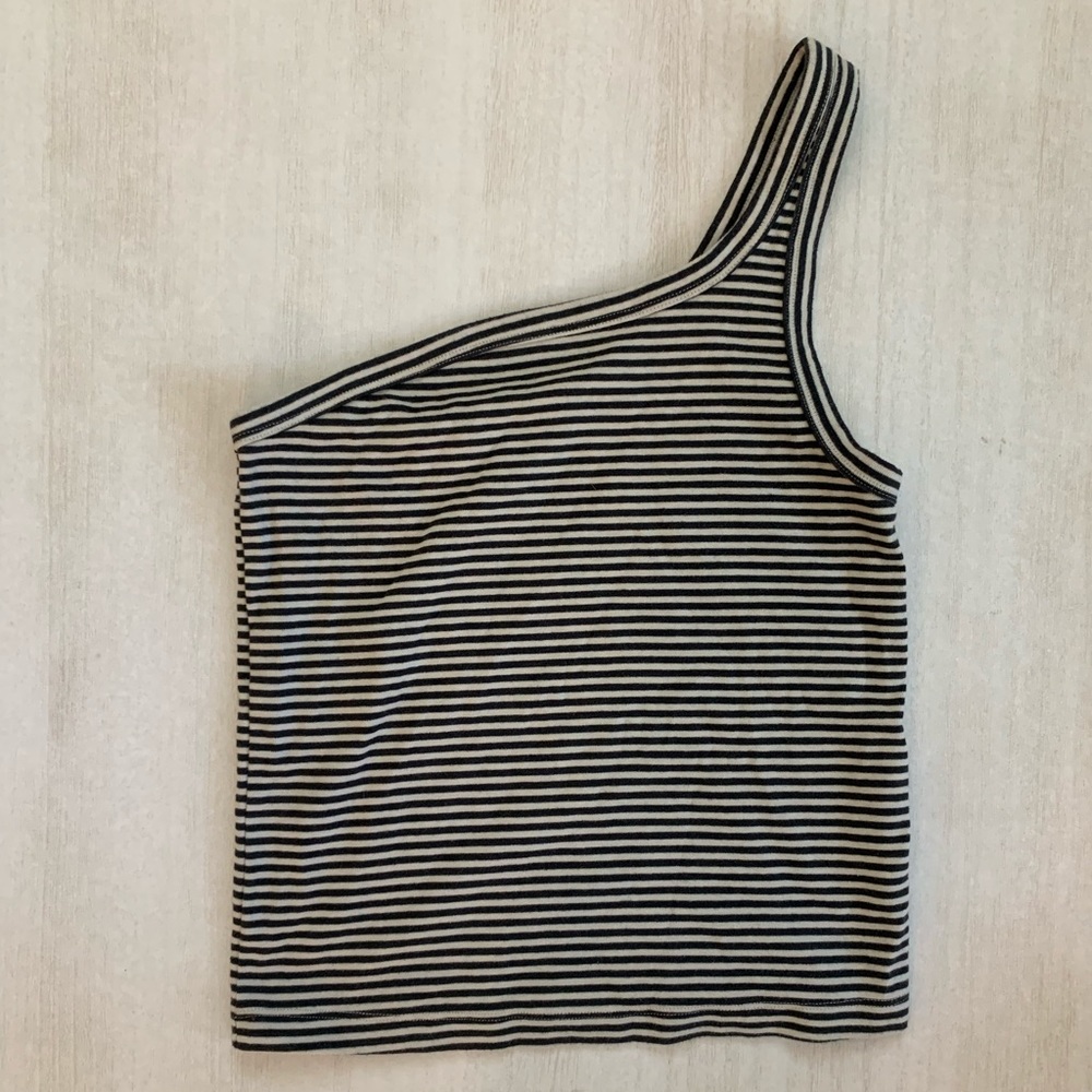 Aerie One Shoulder Crop Tank